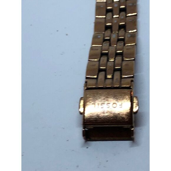 Authentic Fossil Parts Links Band Case Crystal Used 14mm L338 - Picture 4 of 7